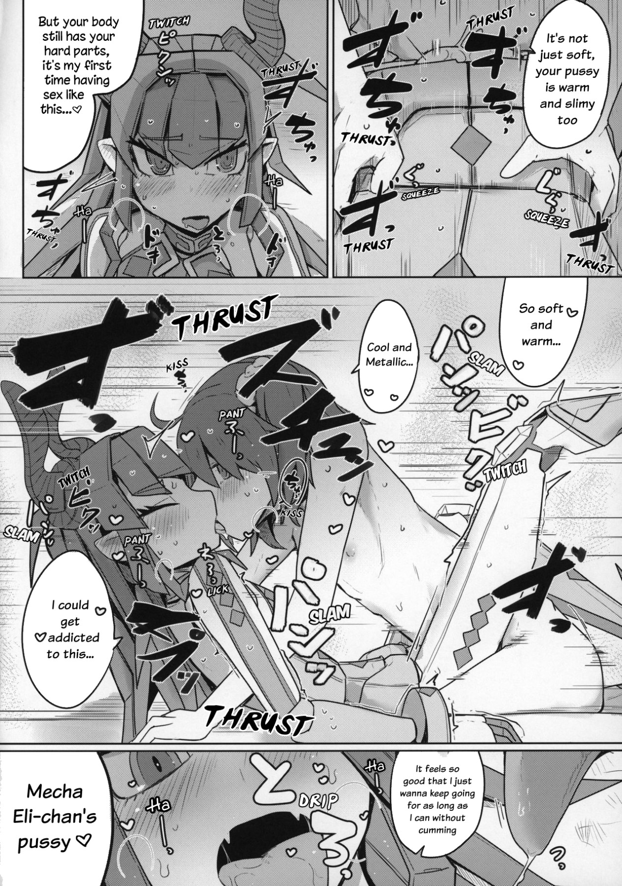 Hentai Manga Comic-Lovestruck Mecha Eli-chan and Her Cross-dressing Master-Read-13